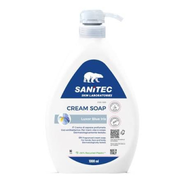 Tekoče Milo Cream soap Luxor Blue Iris Sanitec